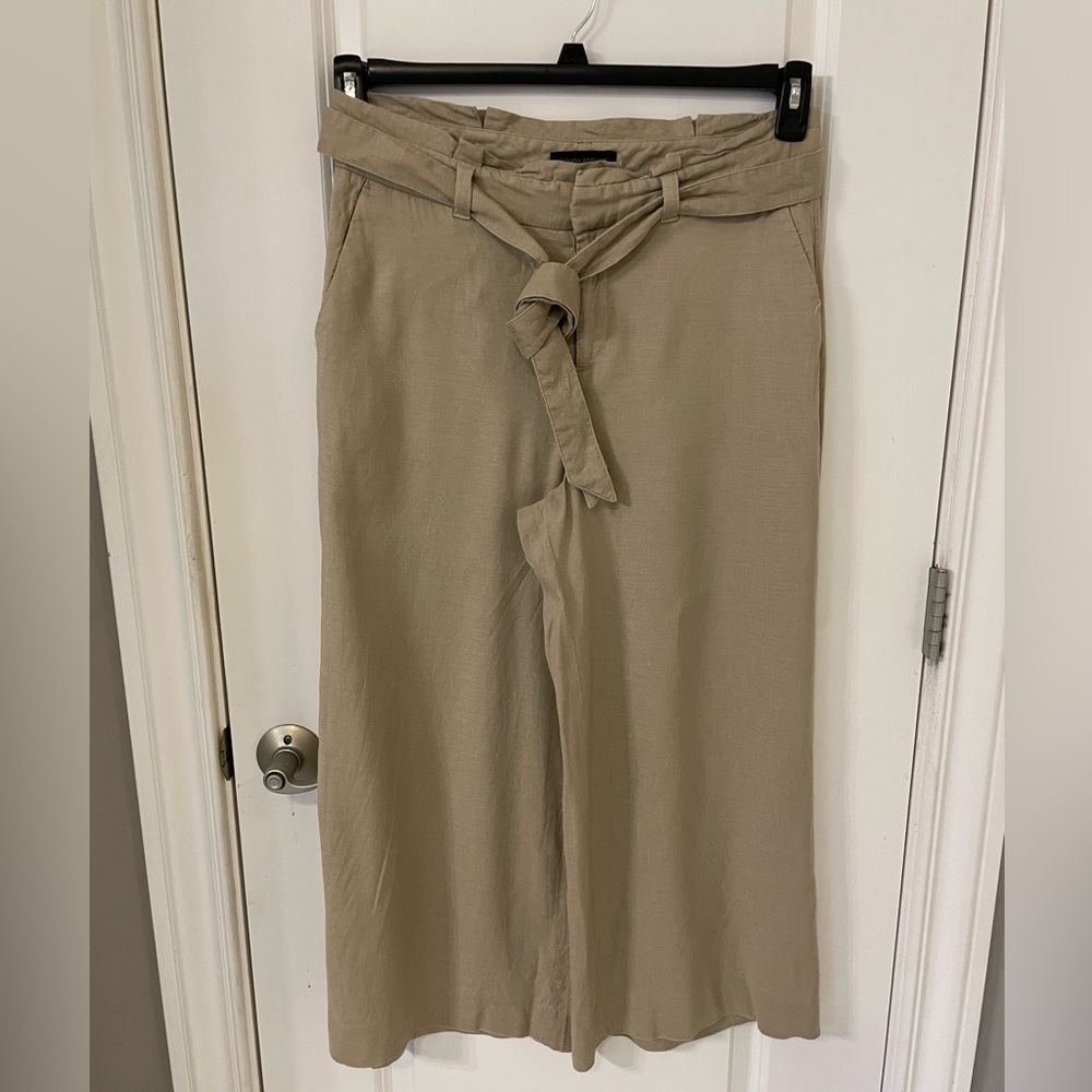 Banana Republic wide-leg crop pants
